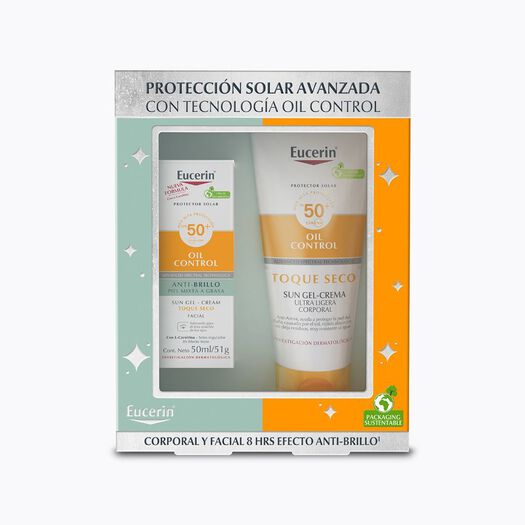 Eucerin Pack Protección Solar Oil Control, , large image number 1