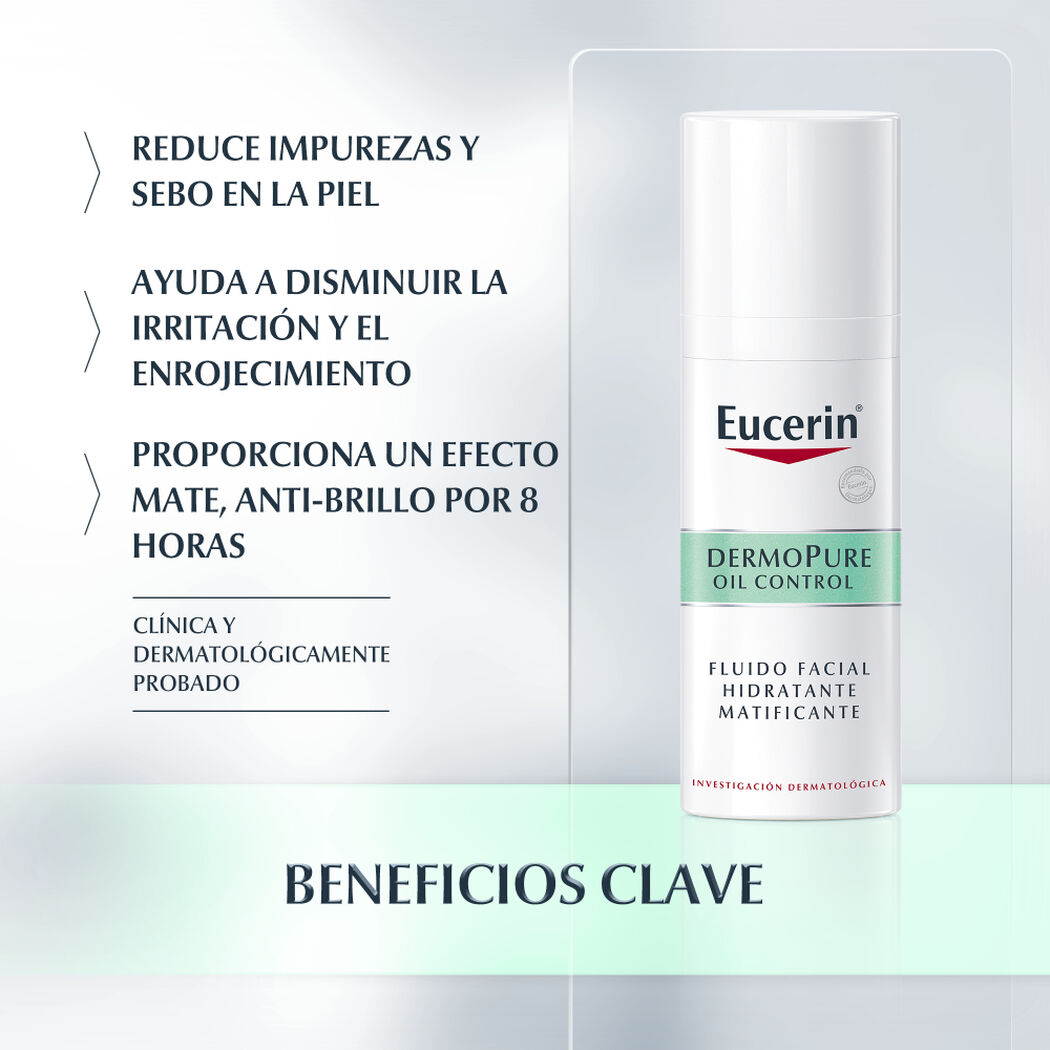 Crema Eucerin Dermopure Matificante 50 mL, , large image number 1