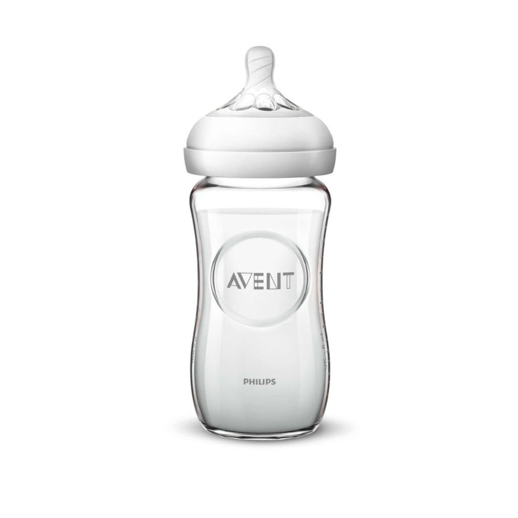 Mamadera Avent Vidrio Natural 240 mL, , large image number 1