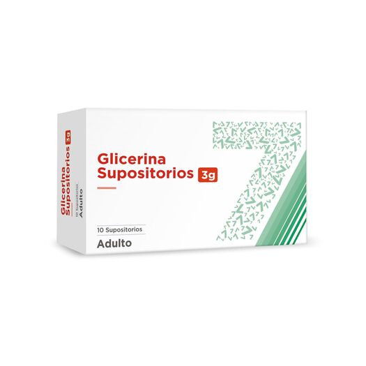 Glicerina 1/1 x 10 Supositorios, , large image number 0
