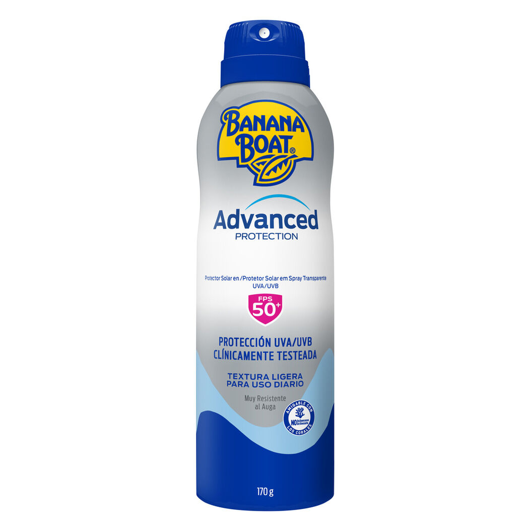 Protector Solar Banana Boat Advance Protection Spray Ligero FPS 50 170 g, , large image number 0