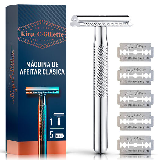 Máquina de Afeitar Gillette King C 5 Hojas 1 un, , large image number 1