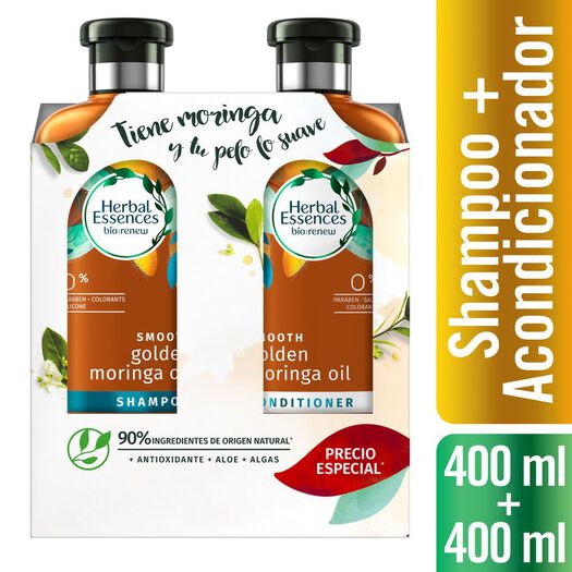 Pack Shampoo Acondicionador  Herbal Essences Gold Mor 2un, , large image number 0