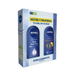 Pack Nivea Milk 400Ml + Milk Q10 400Ml