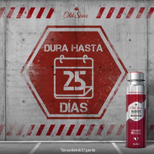 Old Spice Antitranspirante Sudor Defense Spray  93 g x 2 Unidades, , large image number 4