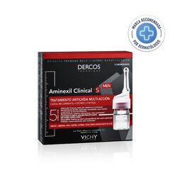 Tratamiento Capilar Dercos Vichy Aminexil Clinical 5 Hombre 1 un