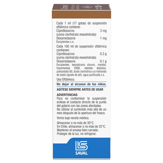 Ciprodex x 5 mL Suspensión Oftálmica, , large image number 1