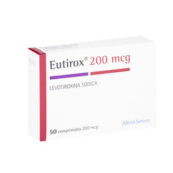 Eutirox 200 mcg x 50 Comprimidos