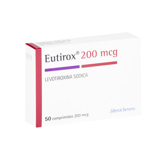 Eutirox 200 mcg x 50 Comprimidos, , large image number 0