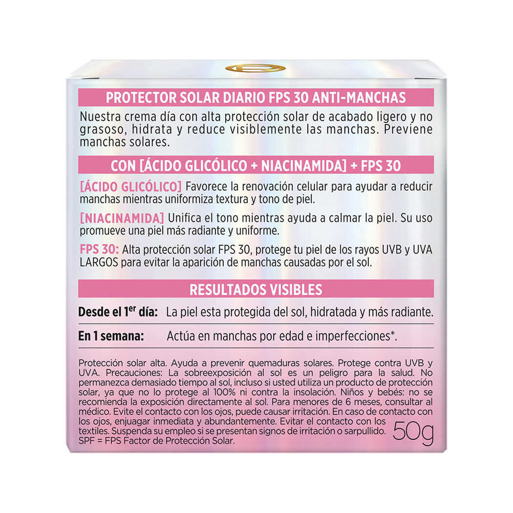 Crema Día  Antimanchas Glycolic Bright FPS 30 50 mL, , large image number 2