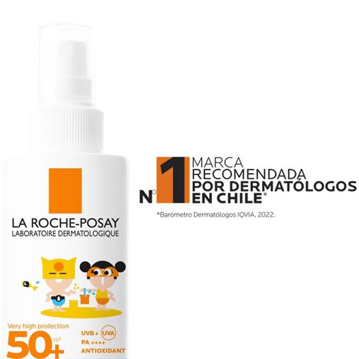 Protector Solar Niños Anthelios UV Mune 400 Dermo-Pediatrics Invisible Spray FPS 50+, , large image number 1
