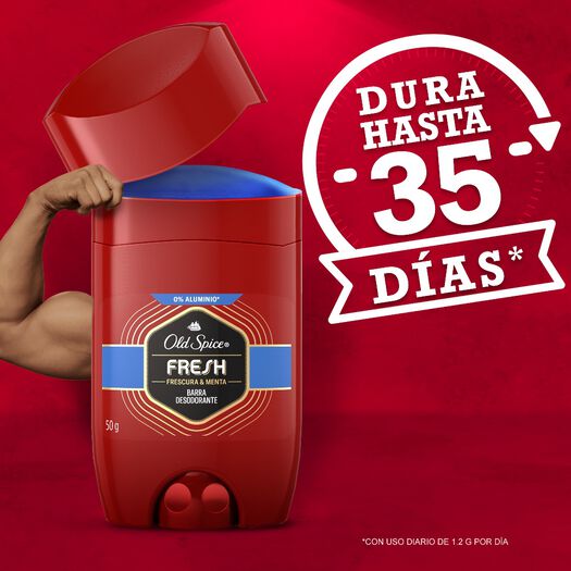 Old Spice Desodorante Barra Fresh x 50 g, , large image number 4