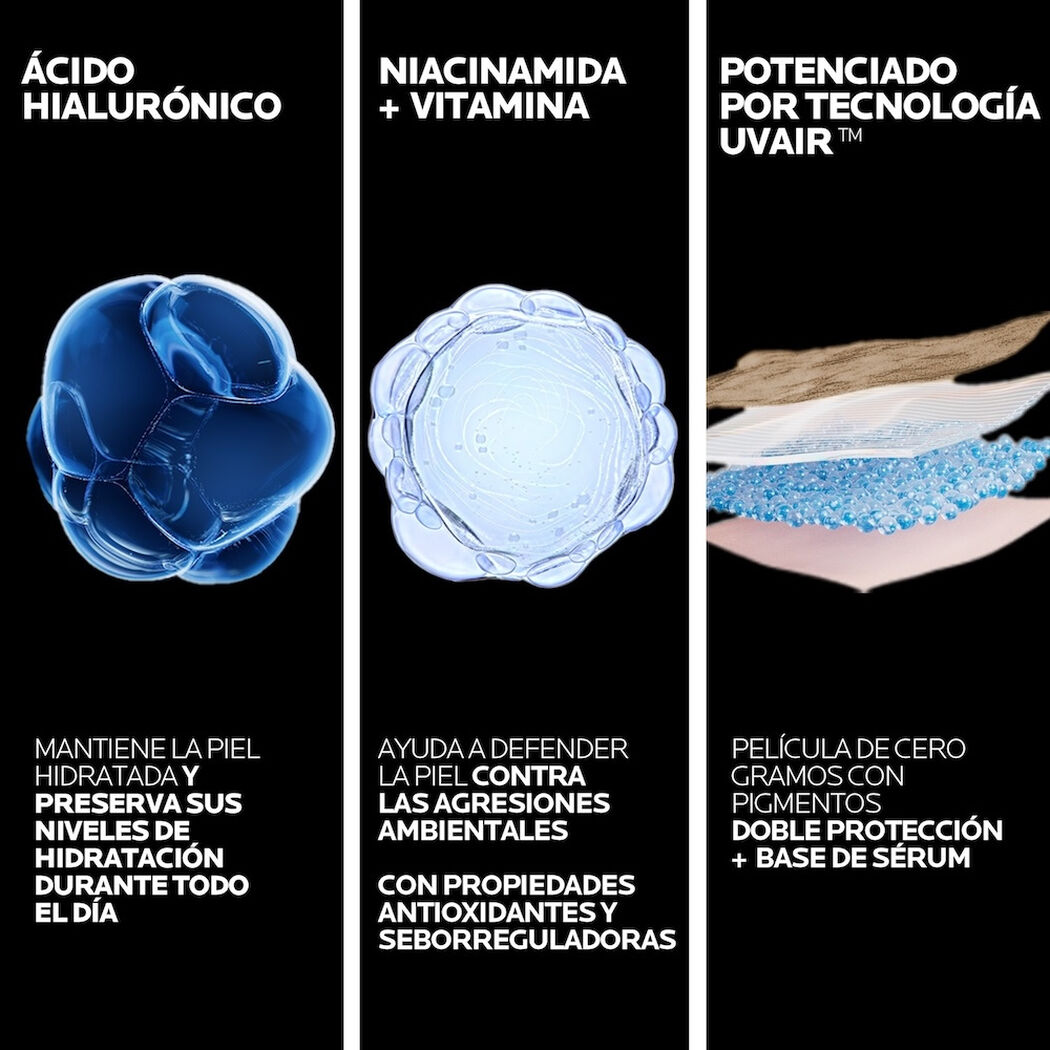 Protector Solar Anthelios UVAIR Tono Medio FPS50+ 50ml, , large image number 2