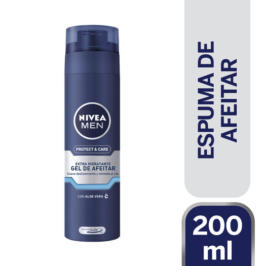 Espuma de Afeitar Nivea For Men Normal 200 mL, , large image number 0