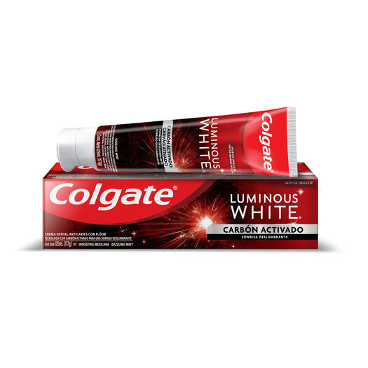 Pasta Dental Colgate Luminous White Carbón Activado 125 mL, , large image number 2