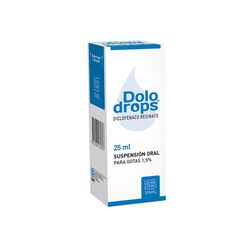 DoloDrops 1,5 % x 25 mL Suspensión Oral Para Gotas