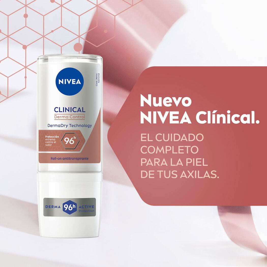 Desodorante Roll On Nivea Clinical FeMenino, , large image number 4