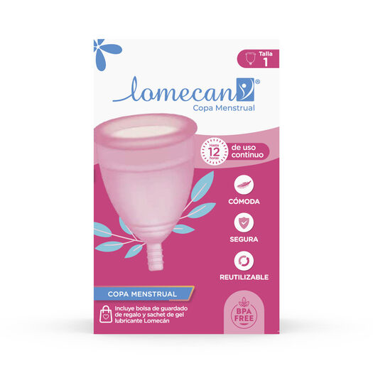 Lomecan Copa Menstrual Talla 1 X1, , large image number 0