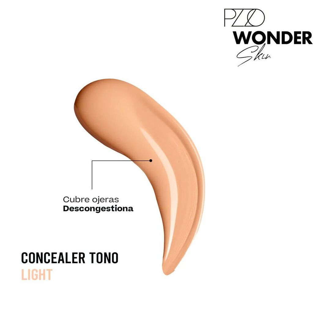 Corrector de Ojeras Petrizzio Wonder Skin Concealer Light 14 ml, , large image number 1