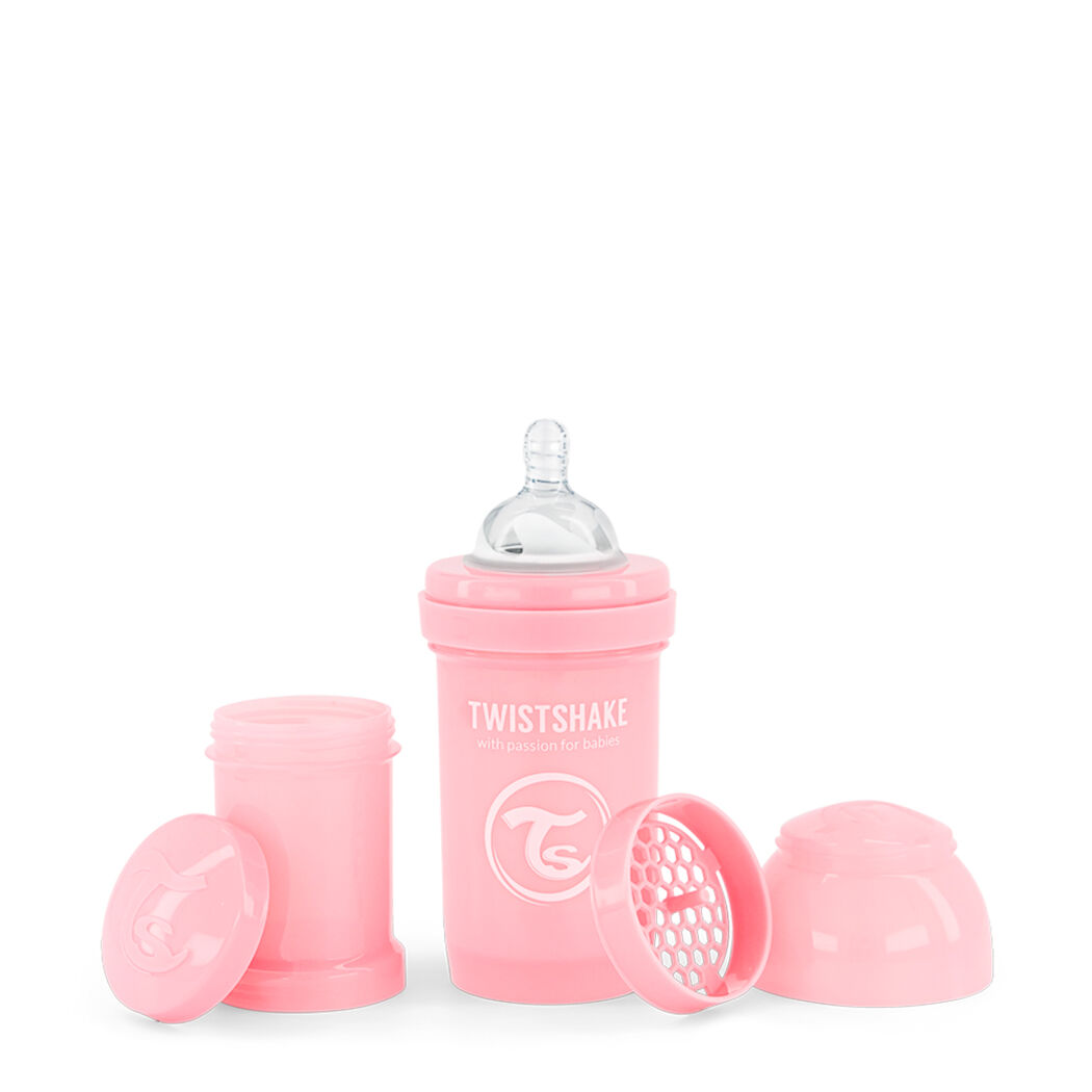 Mamadera Twistshake Anticólico Rosa 180 mL, , large image number 1