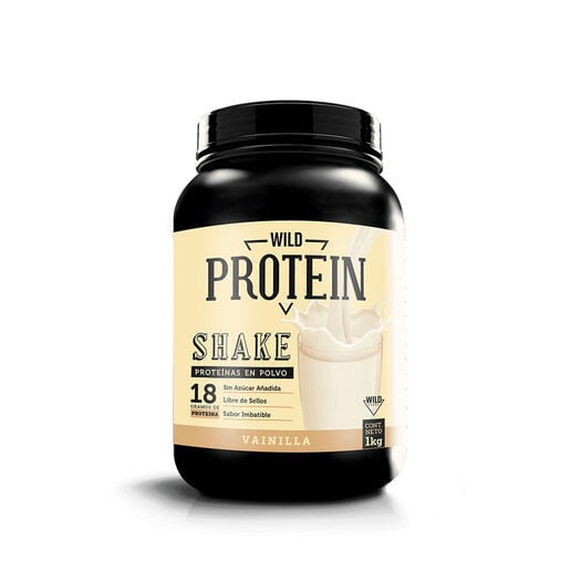 Wild Protein Shake Vainilla 1 Kg, , large image number 0
