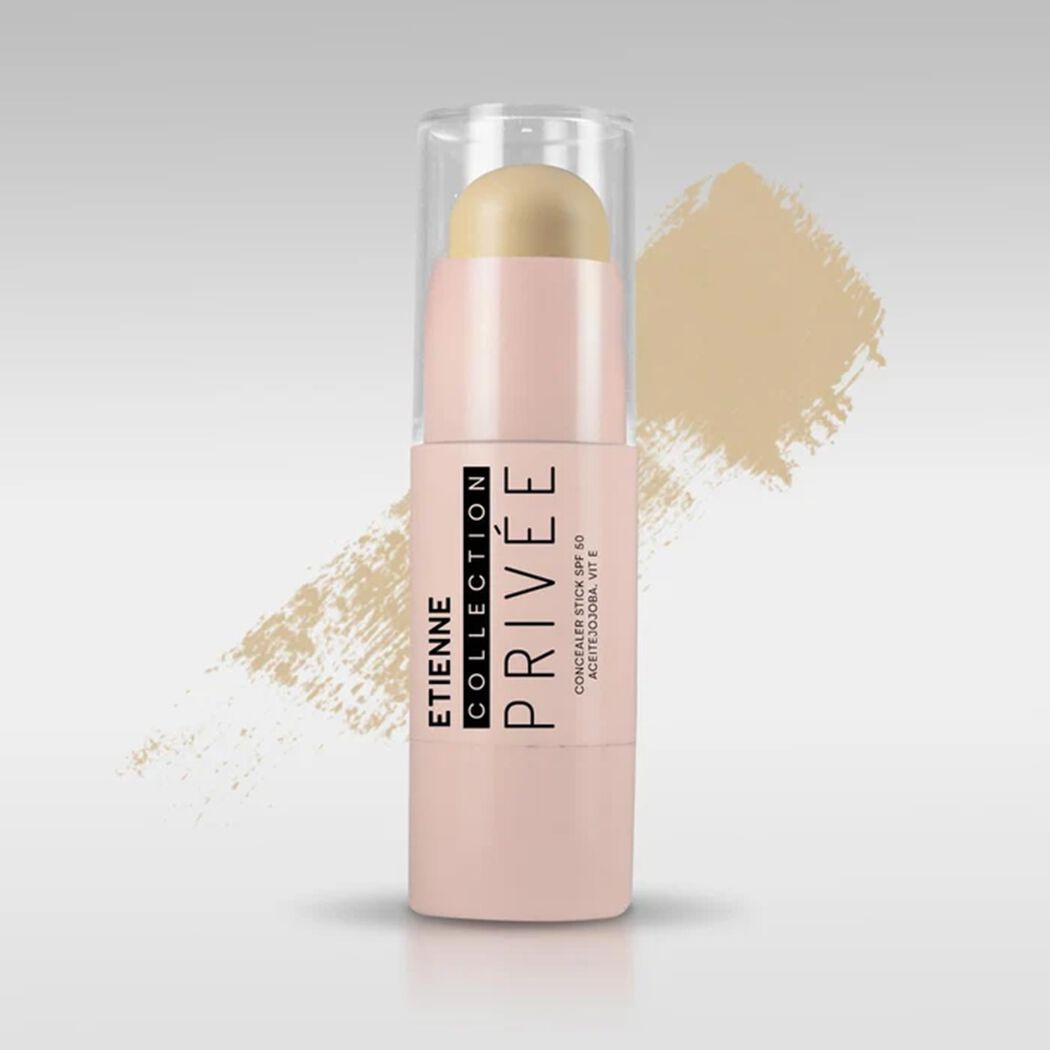 Maquillaje y protecci&oacute;n solar Etienne Privee Face Stick SFP 50 Lumiere 01 con Jojoba y Vit. E, , large image number 1