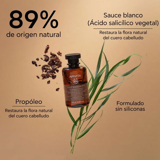 Shampoo Apivita Sauce y Propoleo 250 mL, , large image number 2