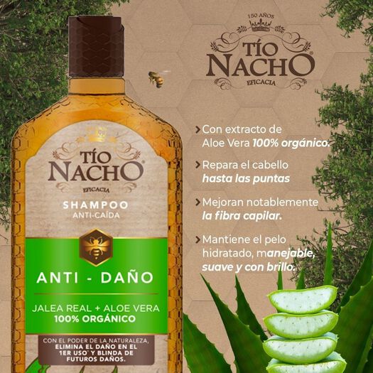 Tío Nacho Shampoo Aloe Vera 415 Ml, , large image number 3