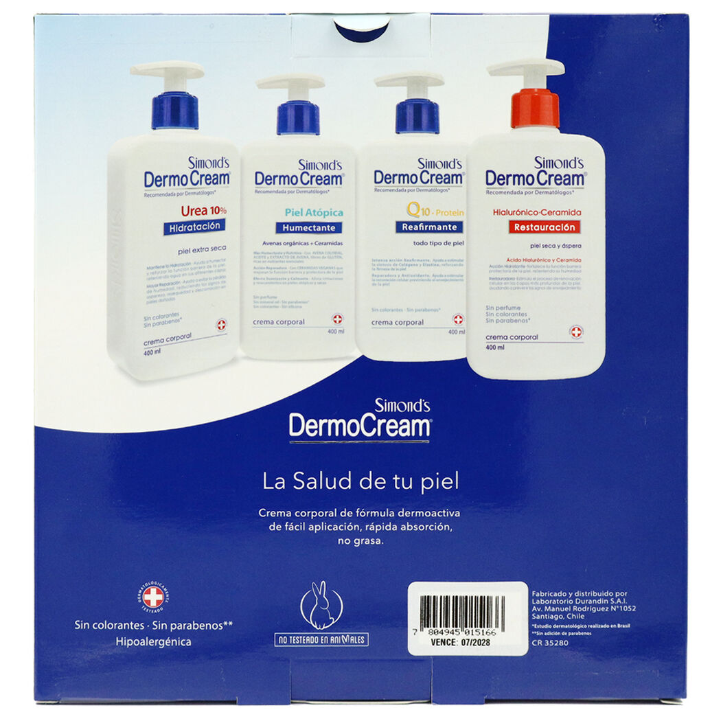 Estuche Dermocream Avenas Ceramida 400 ml + 150 ml, , large image number 1