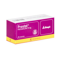Prestat 75 mg x 40 Comprimidos