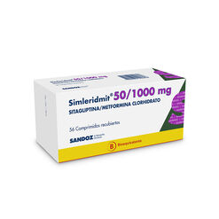 Simleridmit 50/1000 x 56 Comprimidos Recubiertos