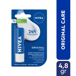 B&aacute;lsamo Labial Nivea Essential Care Hidratante 4,8gr