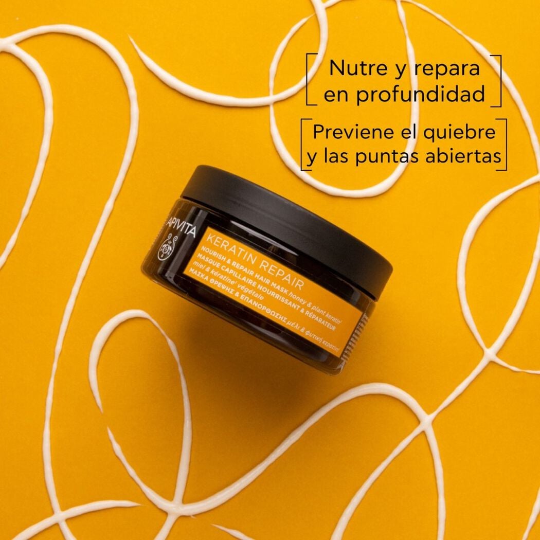 Mascarilla Capilar Apivita Miel 200 mL, , large image number 1