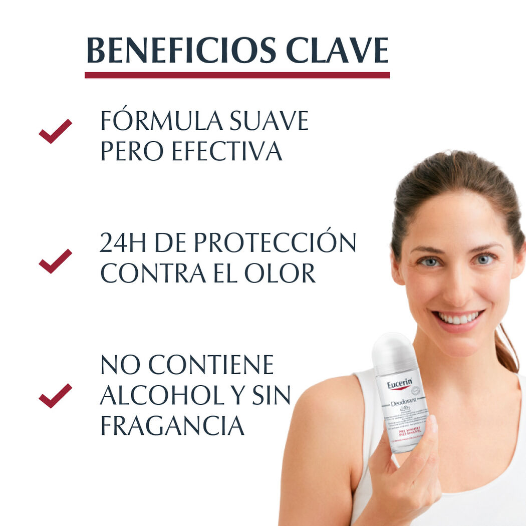 Desodorante Eucerin Ph5 Roll On 50 mL, , large image number 2