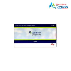 Cymbalta 30 mg x 28 Cápsulas Con Gránulos Con Recubrimiento Entérico