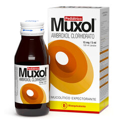 MUXOL JARABE PEDIÁTRICO Ambroxol Clorhidrato 300 mg 100 ml