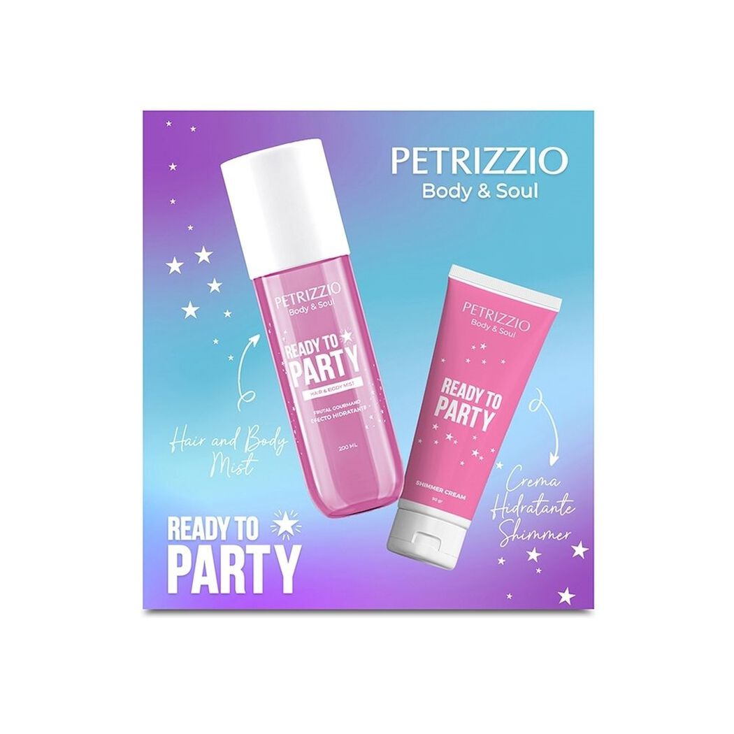 Set Body Mist Ready to Party + Crema Shimmer, , large image number 1