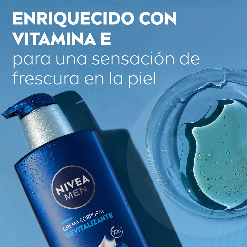 Crema Corporal Revitalizante 3 en 1 Nivea Men Piel Normal 500 ml, , large image number 2