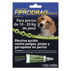 Vet. Fiprodrag Perro 20/40 Kilos Pipeta 1.34 ml