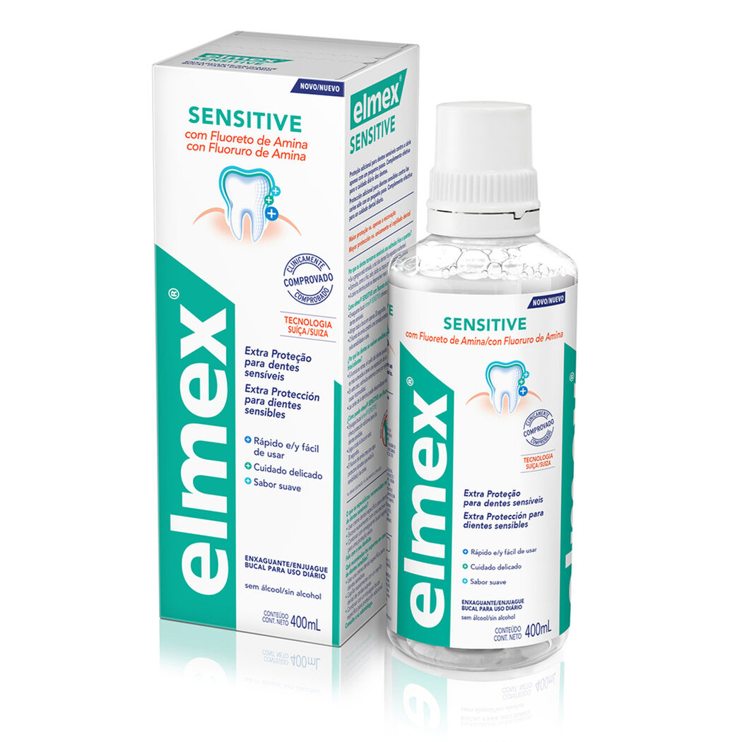 Enjuague Bucal Elmex Sensible 400 mL, , large image number 1