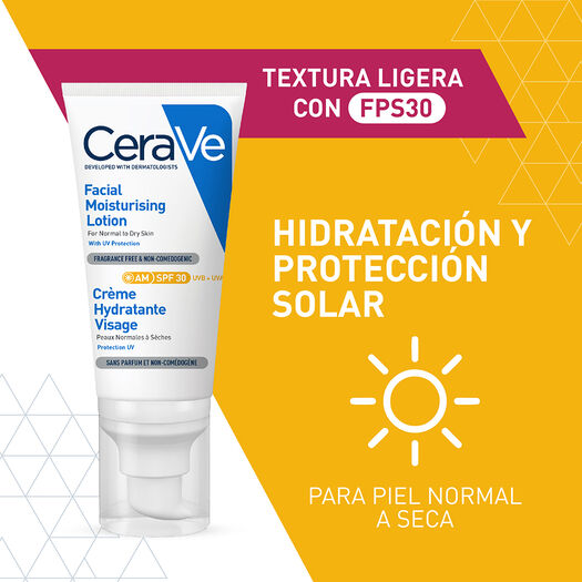Loción Hidratante Facial AM SPF30 52ml, , large image number 1