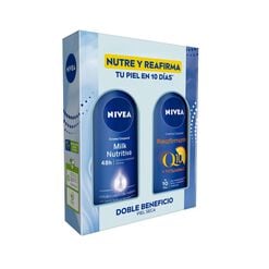 Nivea Pack Milk Nutri + Q10 Vit C 400Ml