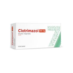 Clotrimazol 100 mg x 6 Óvulos Vaginales