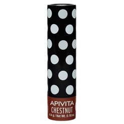 Bálsamo Labial con Castaña & Toque de Color 4,4g Apivita