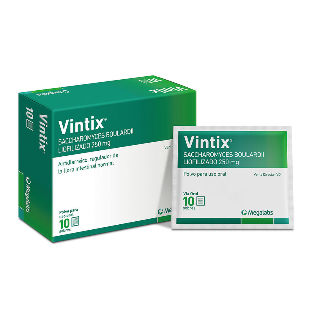 Vintix 250 mg x 10 Sobres Polvo Para Uso Oral, , large image number 0