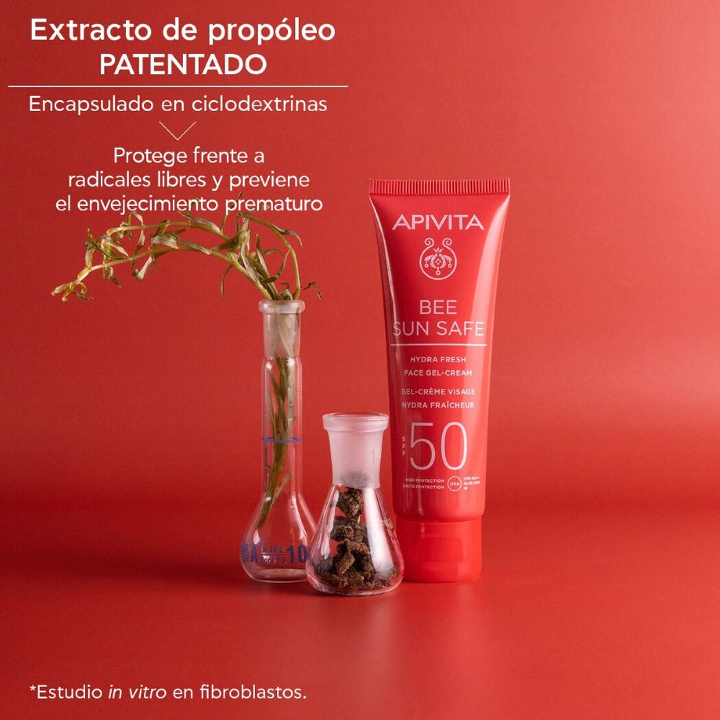 Protector Solar Apivita Bee Sun Safe Hydra Fresh SPF50 50 mL, , large image number 4