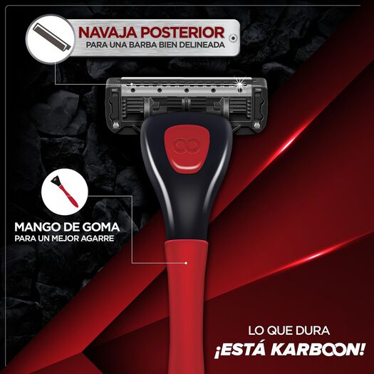 Groomen Repuestos Máquina Afeitar 500 X 2 Repuestos, , large image number 1