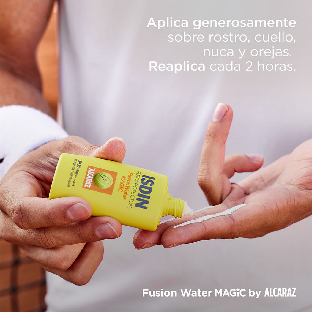 Protector Solar Isdin Fusion Water Magic by Alcaraz FPS 50 50 mL, , large image number 2