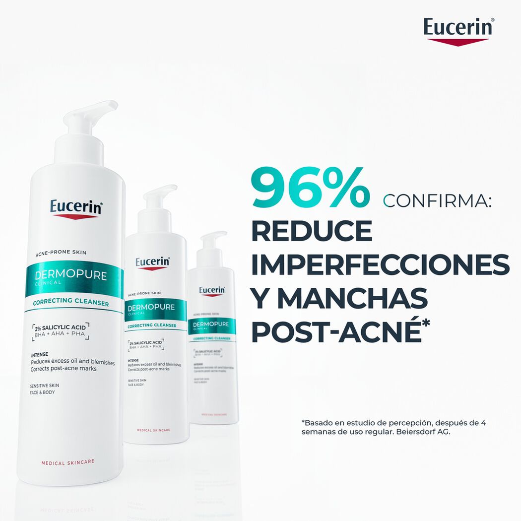 Gel Limpiador Eucerin Dermopure Oil Control Triple Effect 400 mL, , large image number 4