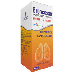 Broncosan 4 mg/5 mL 100 mL Jarabe